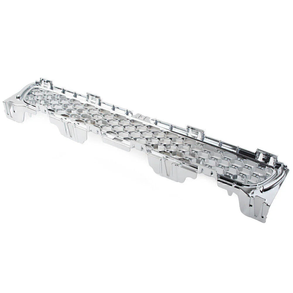 Chrome ABS Front Lower Bumper Grille Mesh Grill for Jaguar XJ (2016-2021)