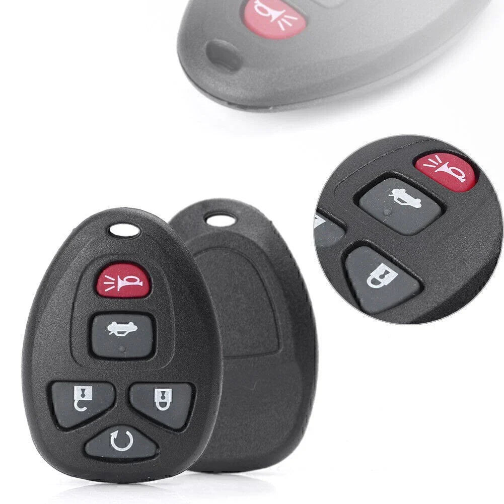 5-Button Key Fob Shell Cover for Buick Lucerne (2006-2012)