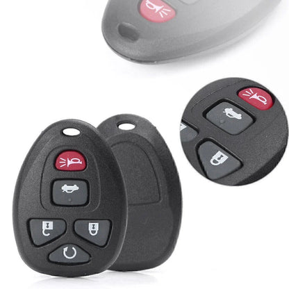 5-Button Key Fob Shell Cover for Buick Lucerne (2006-2012)