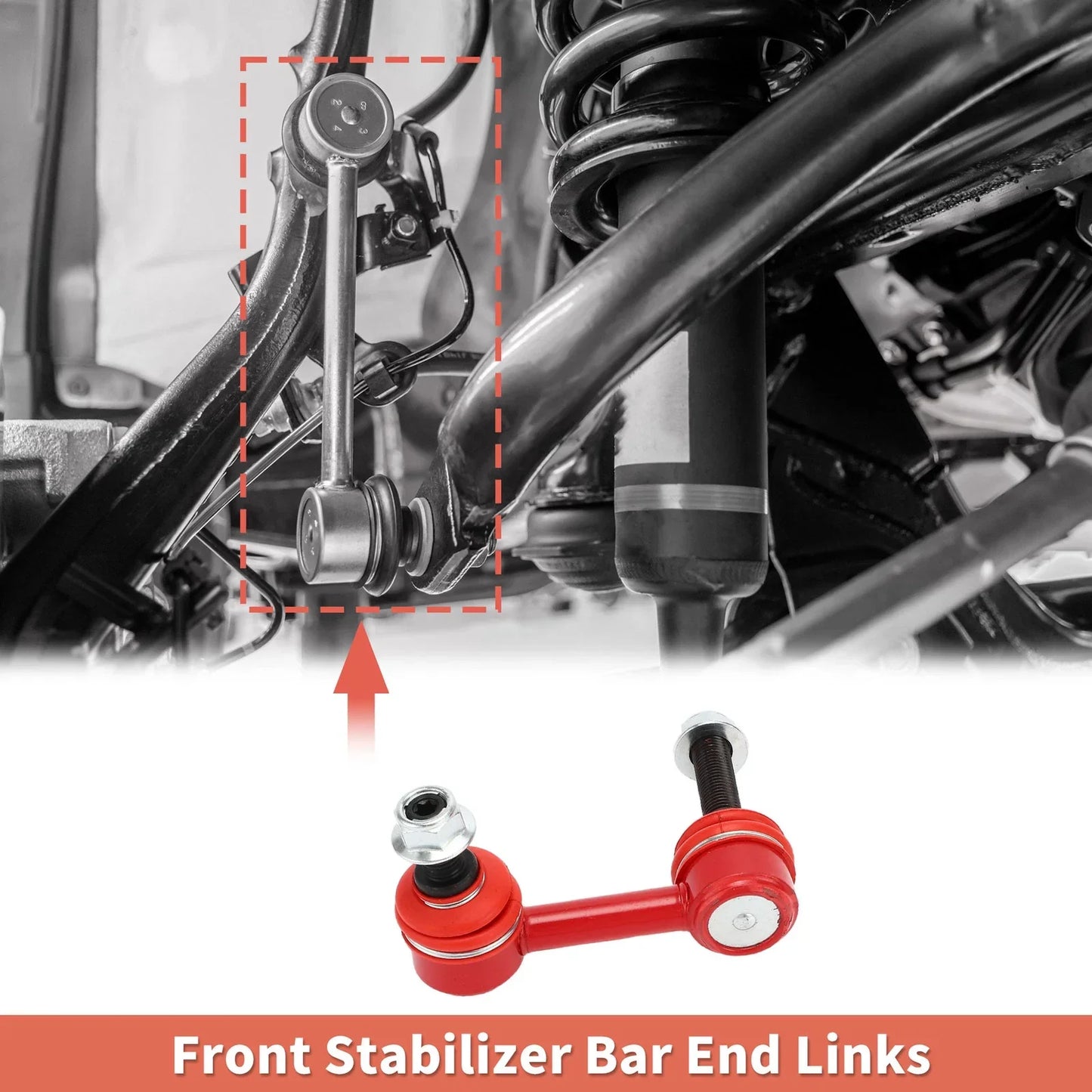 2 x Front Sway Bar Links Stabilizer Kit for Lexus LS460 (2007-2016)