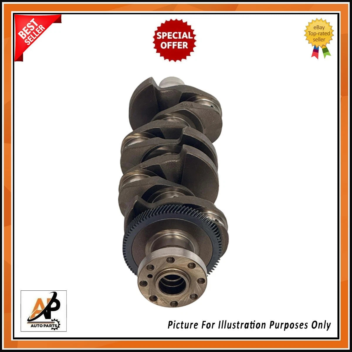 Crankshaft Replacement for Jaguar XE 2.0 Diesel Twin Turbo (2015–2022)