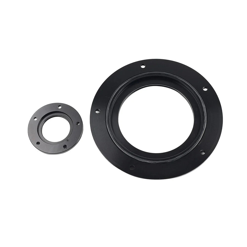 Black Derby Timer Timing Cover for Harley Softail Dyna Touring Road Glide