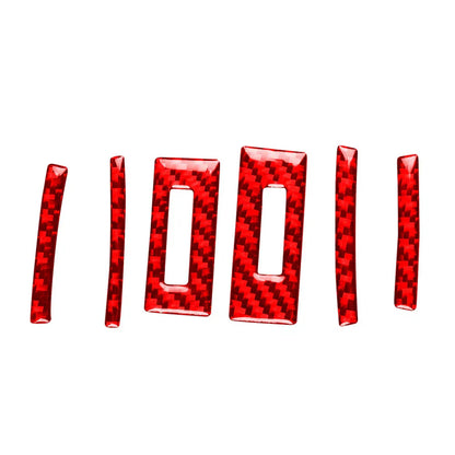 Carbon Red Side Air Vent Outlet Cover Trim for Lexus RC300 350 200T (15-24)