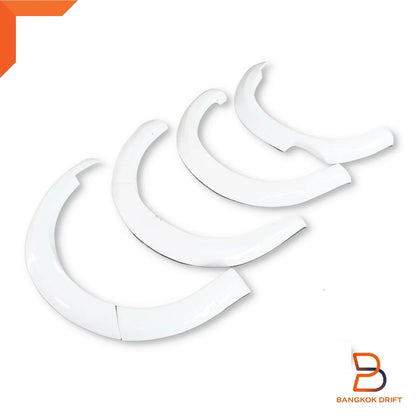 White Fender Flares for Nissan Navara NP300 D23 Narrowbody (2015-2019)