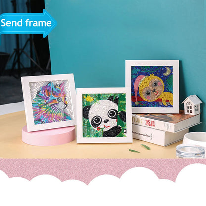 5D Cartoon Easy Diamond Painting Kit for Kids Fun
