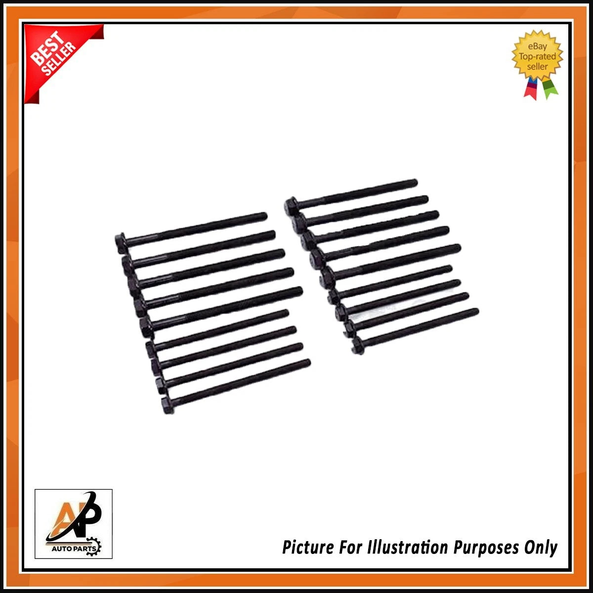 Head Bolts Set Replacement for Citroen Peugeot 2.2 HDi (2008–2016)