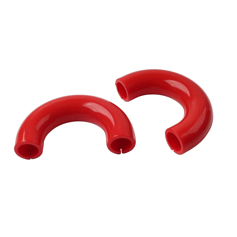 Front Tow Hook Covers for Ford F150, Bronco, Toyota Tundra (04-24, 17-21) Red