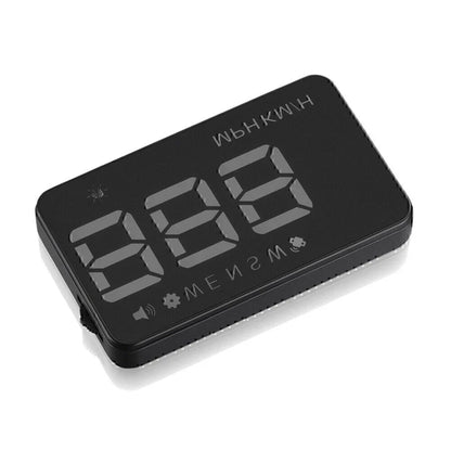 3.5" Universal Car Over Speed Warning Speedometer HUD GPS Display