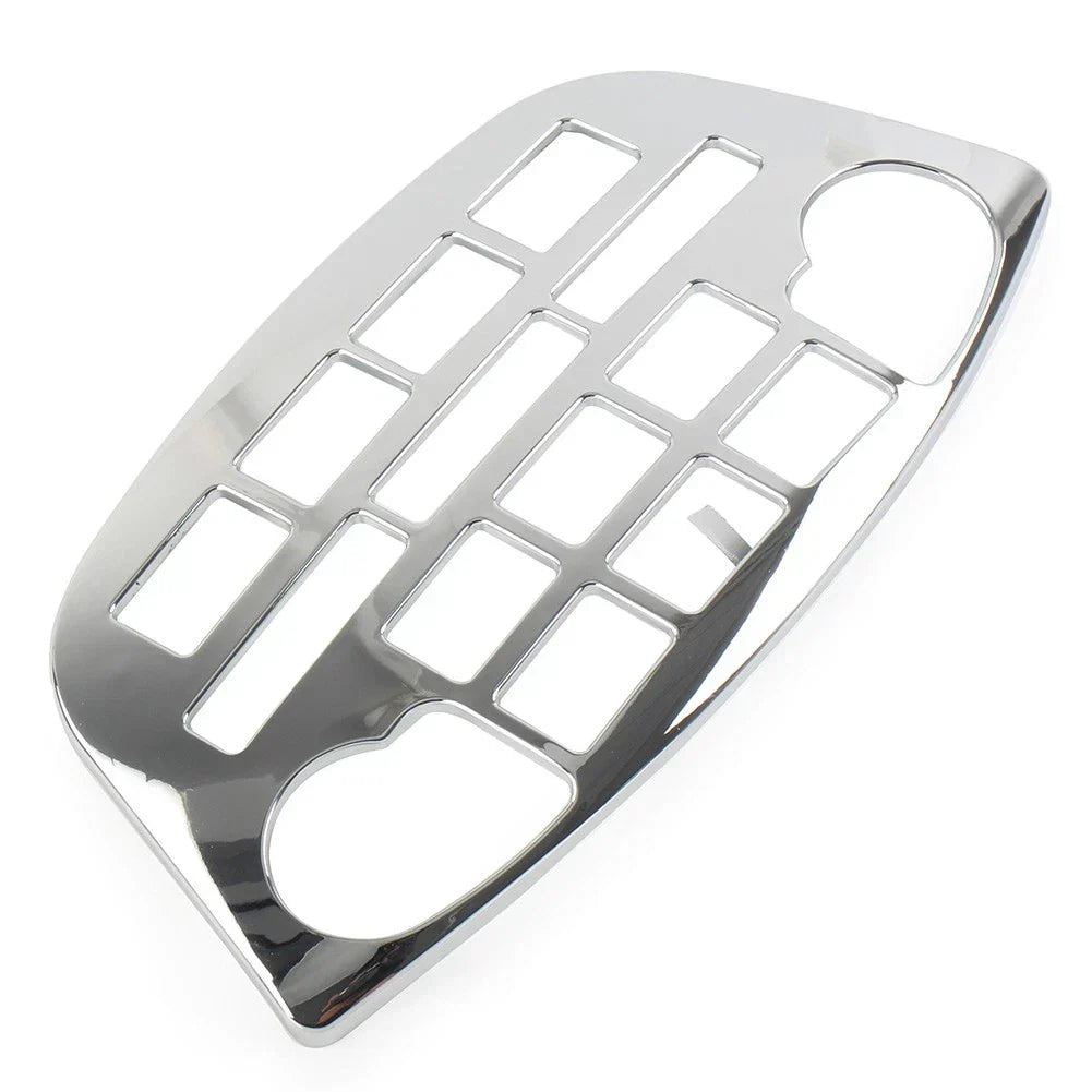 Chrome Front Radio Accent Panel Trim for Honda Goldwing GL1800 (2001-2011)