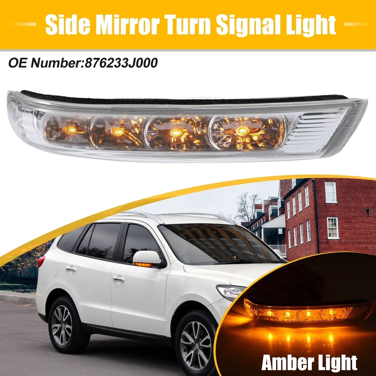 LED Right Turn Signal Light for Hyundai Santa Fe (2007-2012)