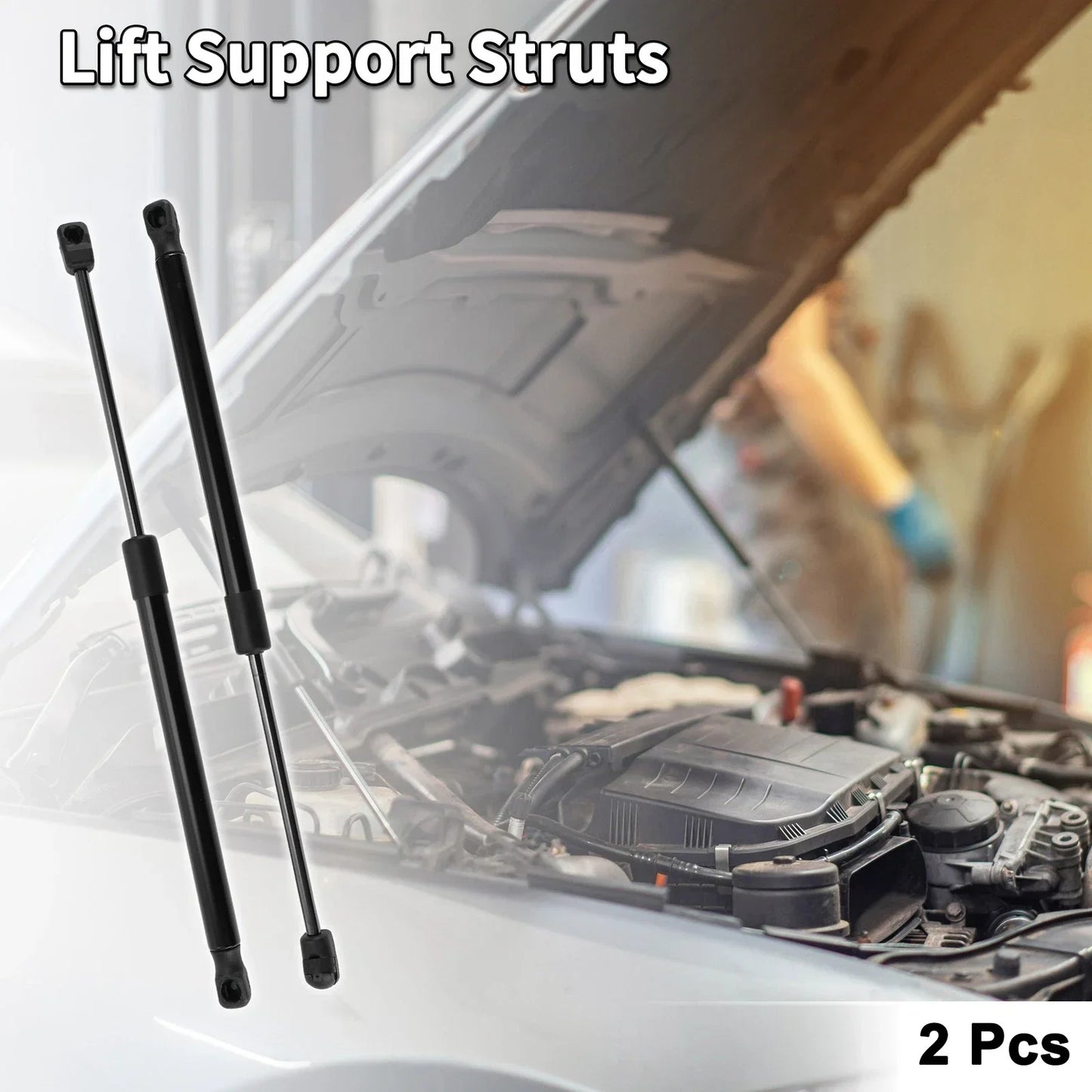 Hood Lift Supports Struts Gas Spring for Honda Crosstour (2010-2015)