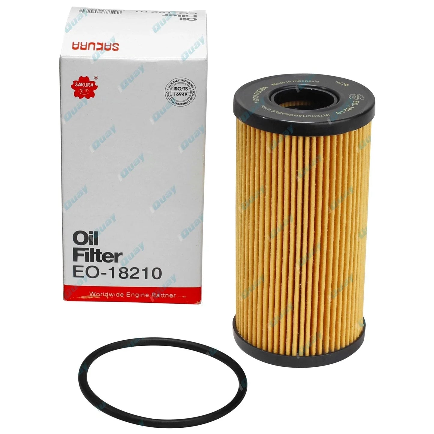 Engine Oil Filter for Nissan Dualis J10 1.6L 4cyl R9M 2013~2014