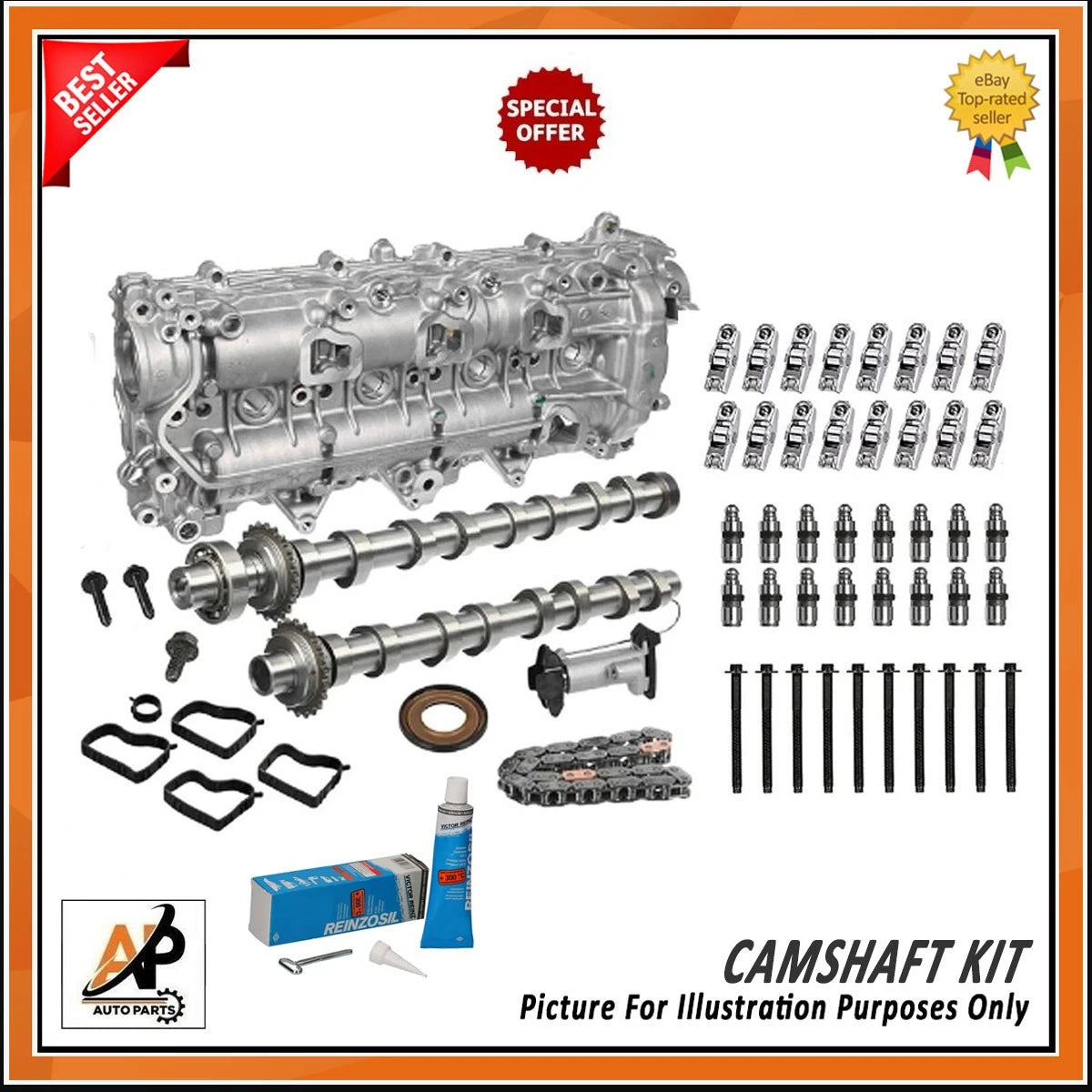 Camshaft Kit Replacement for Peugeot Citroen Ford 1.5 BlueHDi DV5R (2018–)