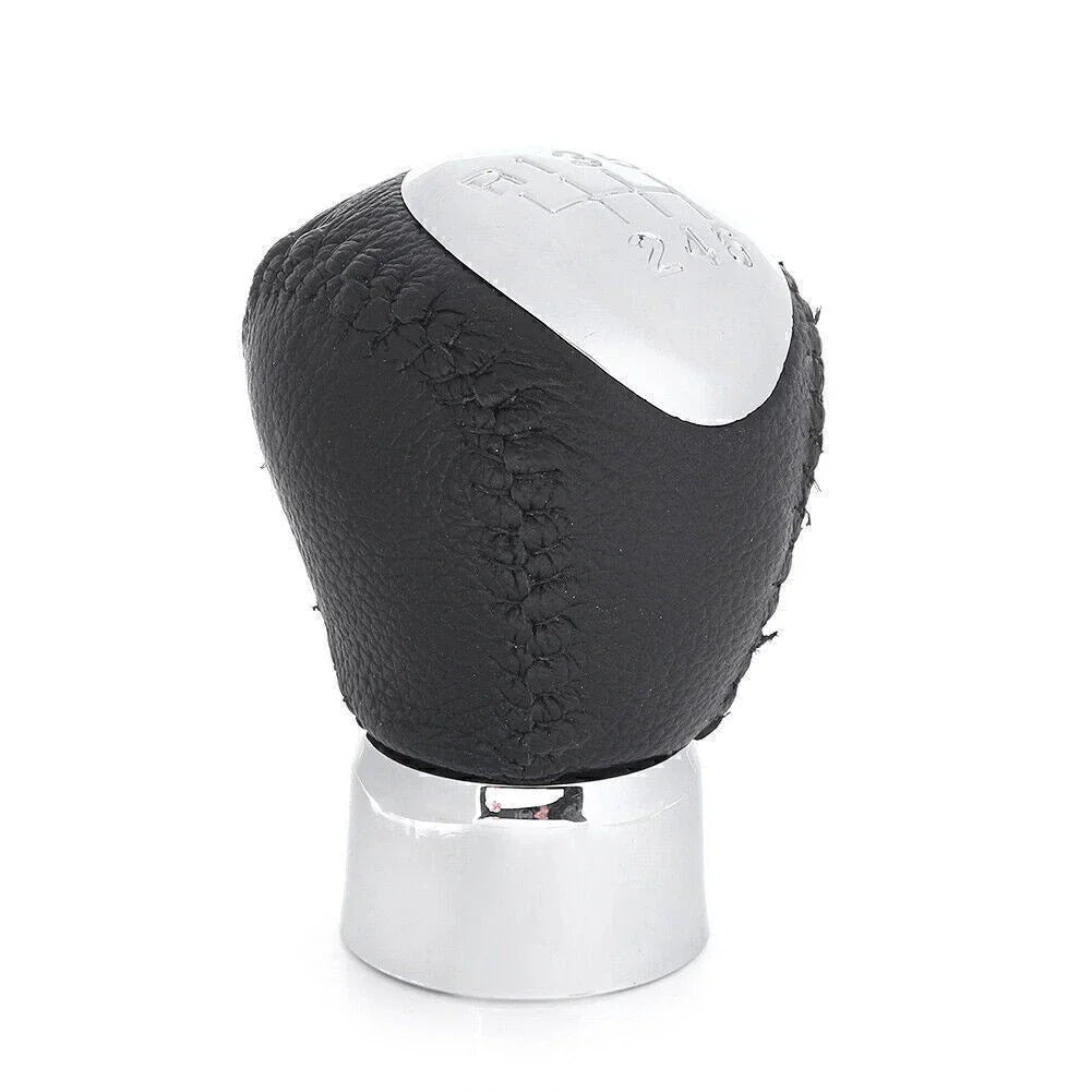 Leather Rear Shift Knob Gear Manual Shifter 6 Speed for Mazda 3 5 6 CX-5