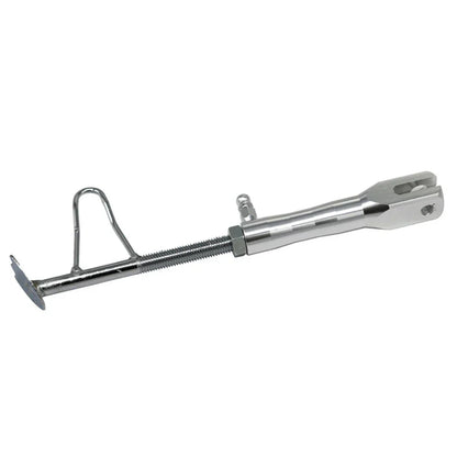 Adjustable Non-Slip Kickstand for Motorcycle - Silver