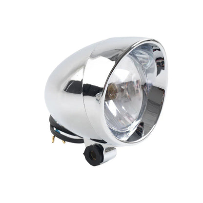 Chrome Motorcycle Passing Spot Light Fog Lamp Head Light for Custom (N/A)