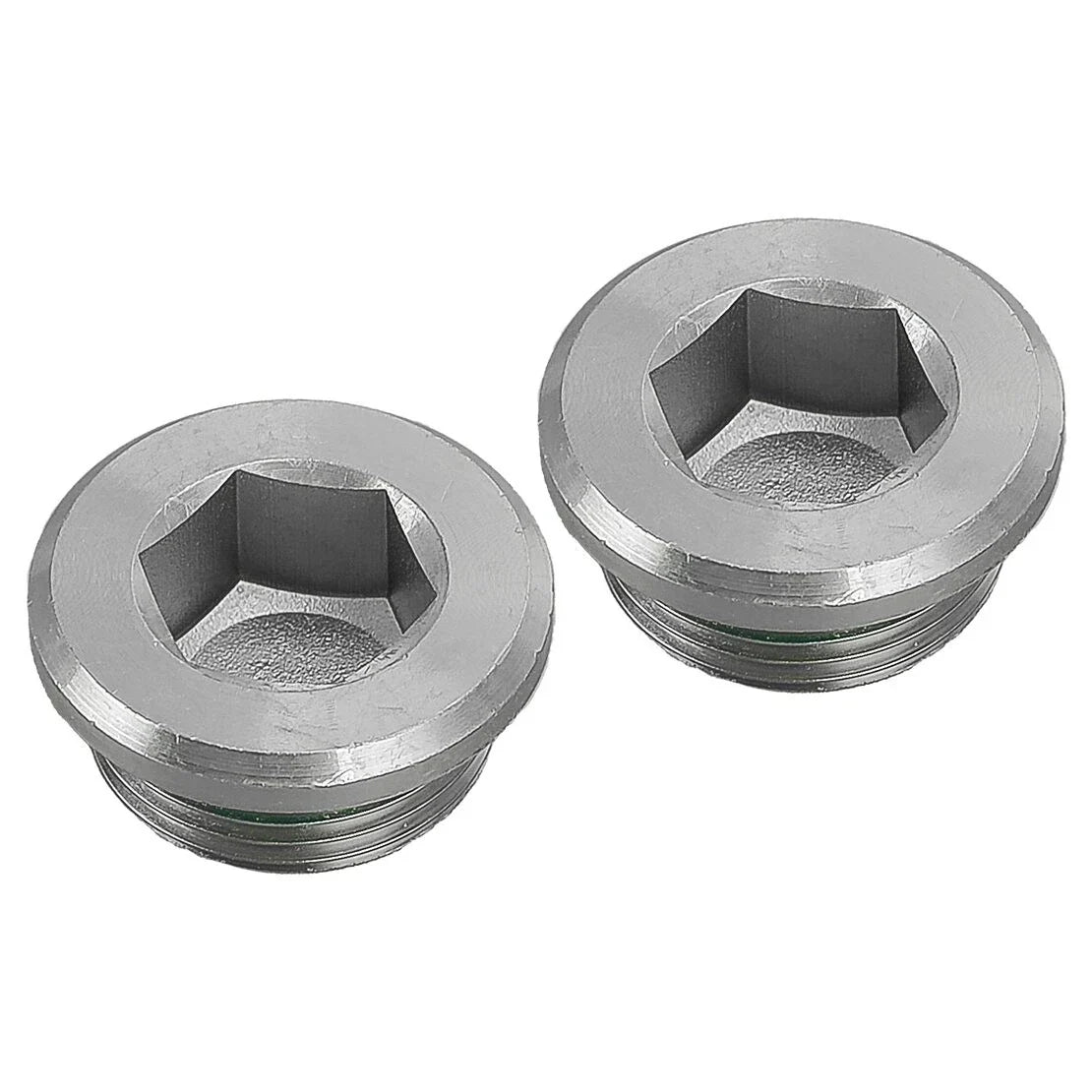 2 x Rear Axle Differential Drain Plugs with O-Rings for BMW F01 F10 F30 F32 G30