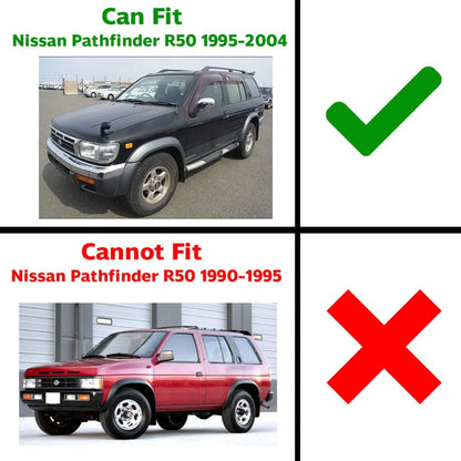 Weatherstrip Door belt rubber Outer Fits NISSAN Partfinder R50 Terrano 1996-04