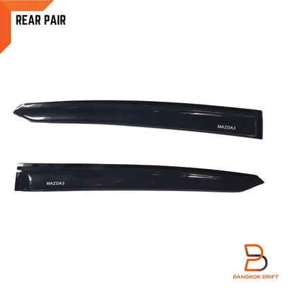 Weather Shield Window Visor Rain Guard for Mazda 3 BP Hatchback (19-23)