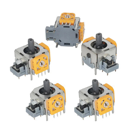 5 Pcs Joystick Parts for Xbox 360, PS2, PS3 Wireless Controller