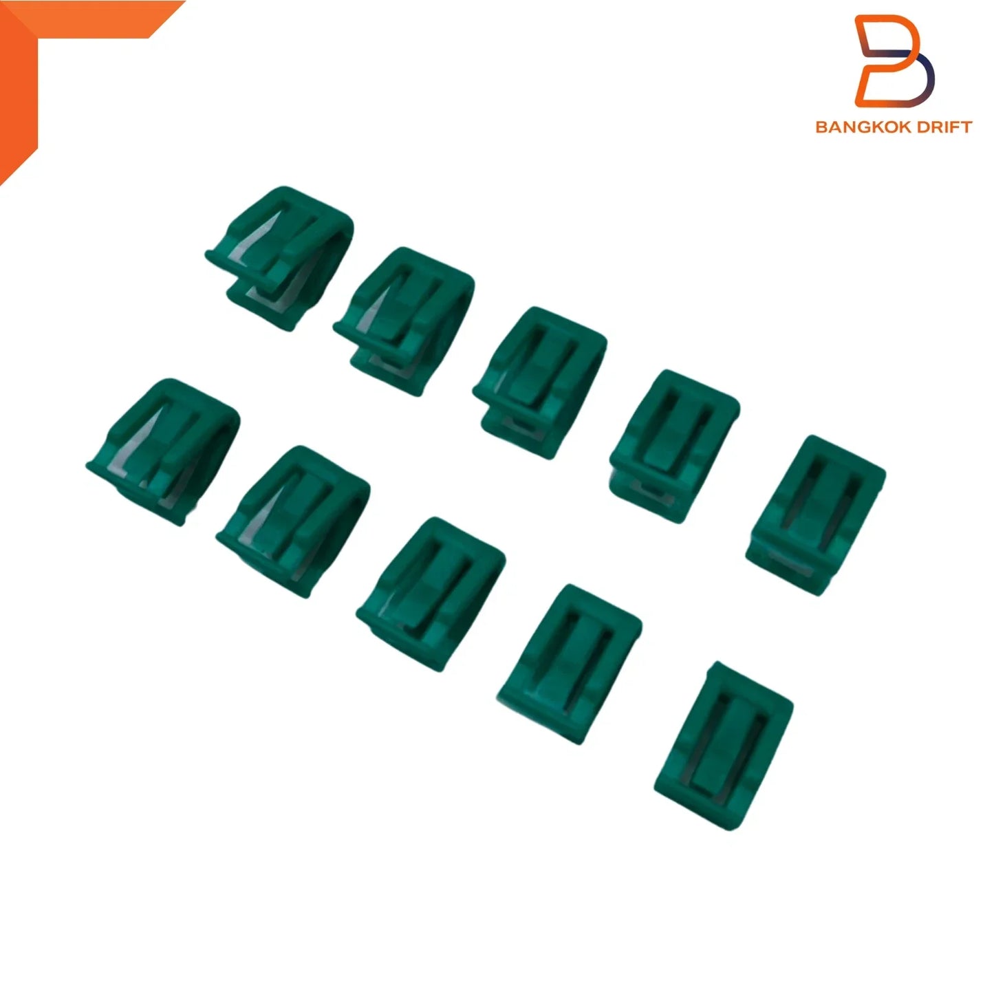 10 x Front Radio Console Dashboard Clips for Isuzu D-Max (2012-2019)