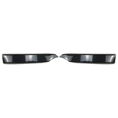 Carbon Fiber Front Bumper Side Spoiler Lip for BMW 1 Series E82 E88 (08-13)