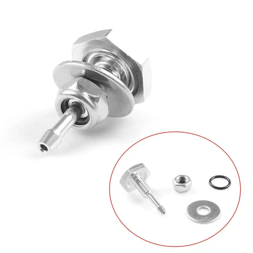 Turbocharger Silicone Pipe Boost Hose Nipple Vacuum Vac Gauge-Fitting
