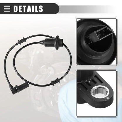 Rear Left ABS Wheel Speed Sensor for Mercedes-Benz CL500 (2000-2006)