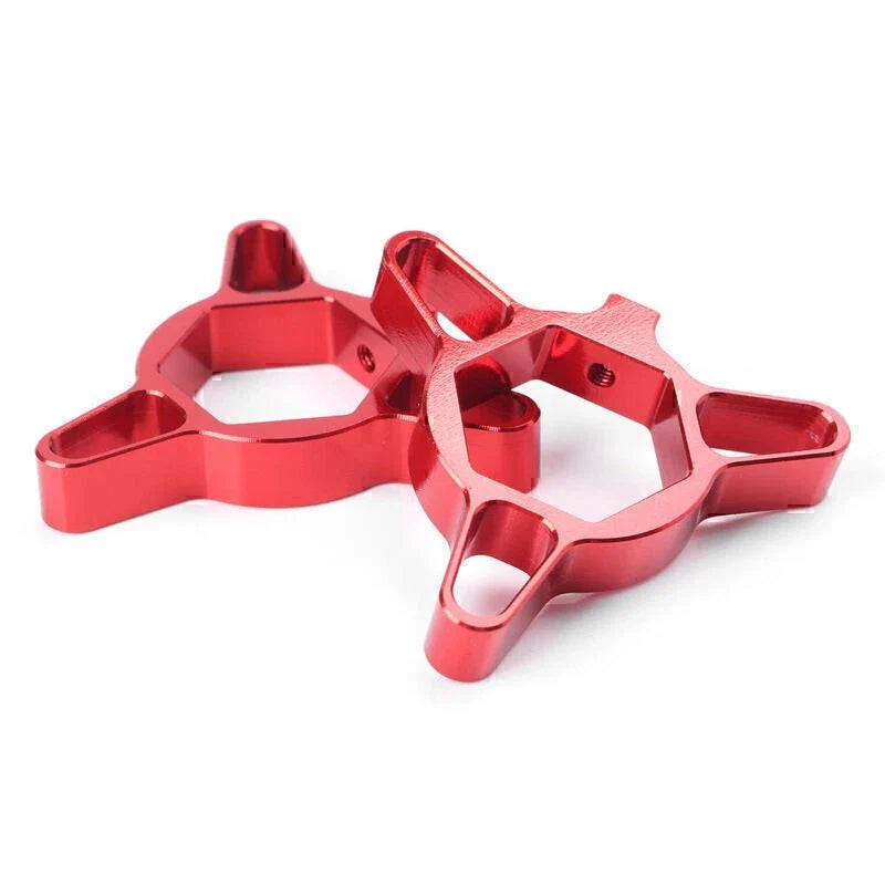 Red CNC 22mm Fork Preload Adjusters for Universal Suspension