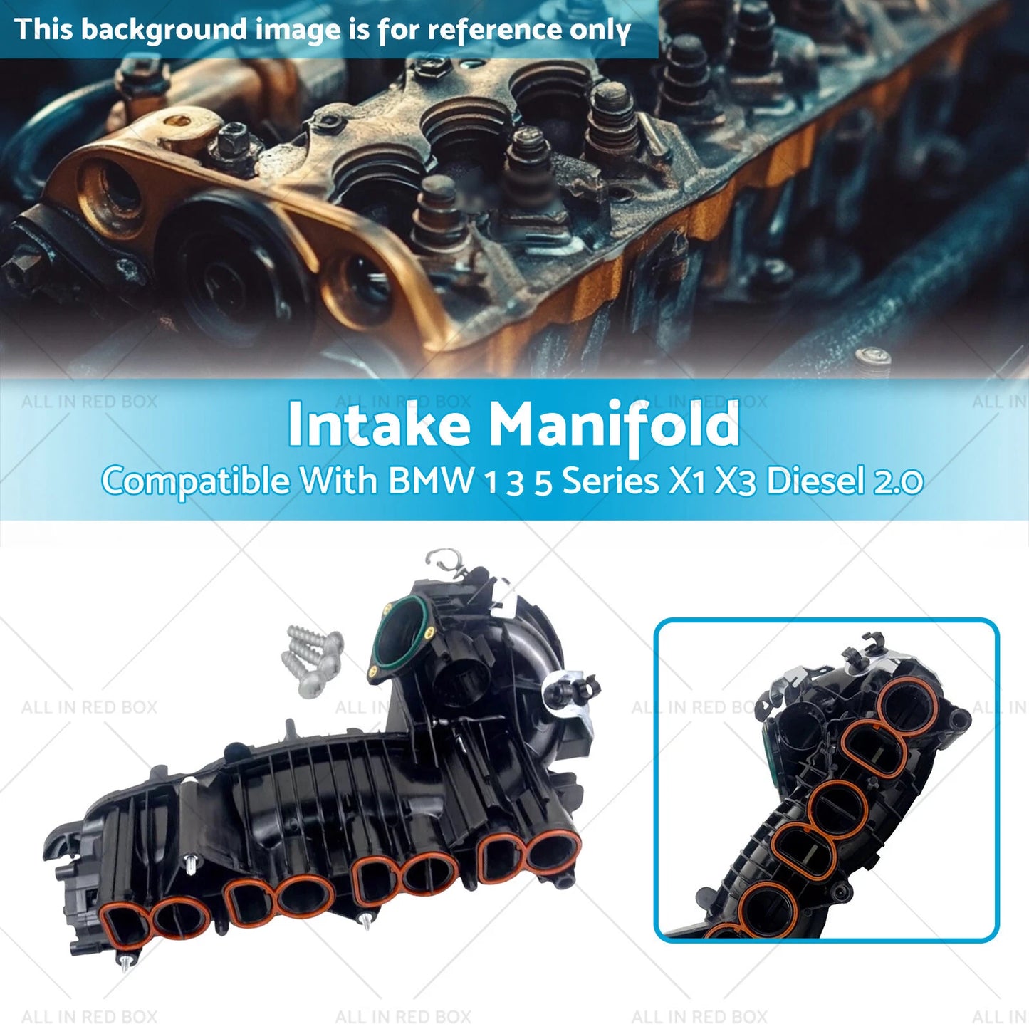 Intake Manifold for BMW 5 Series E61 Touring Diesel 2.0 (2007-2010)