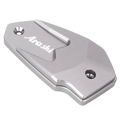 Gray CNC Front Brake Fluid Reservoir Cover for Kawasaki Z800 (2013-2016)
