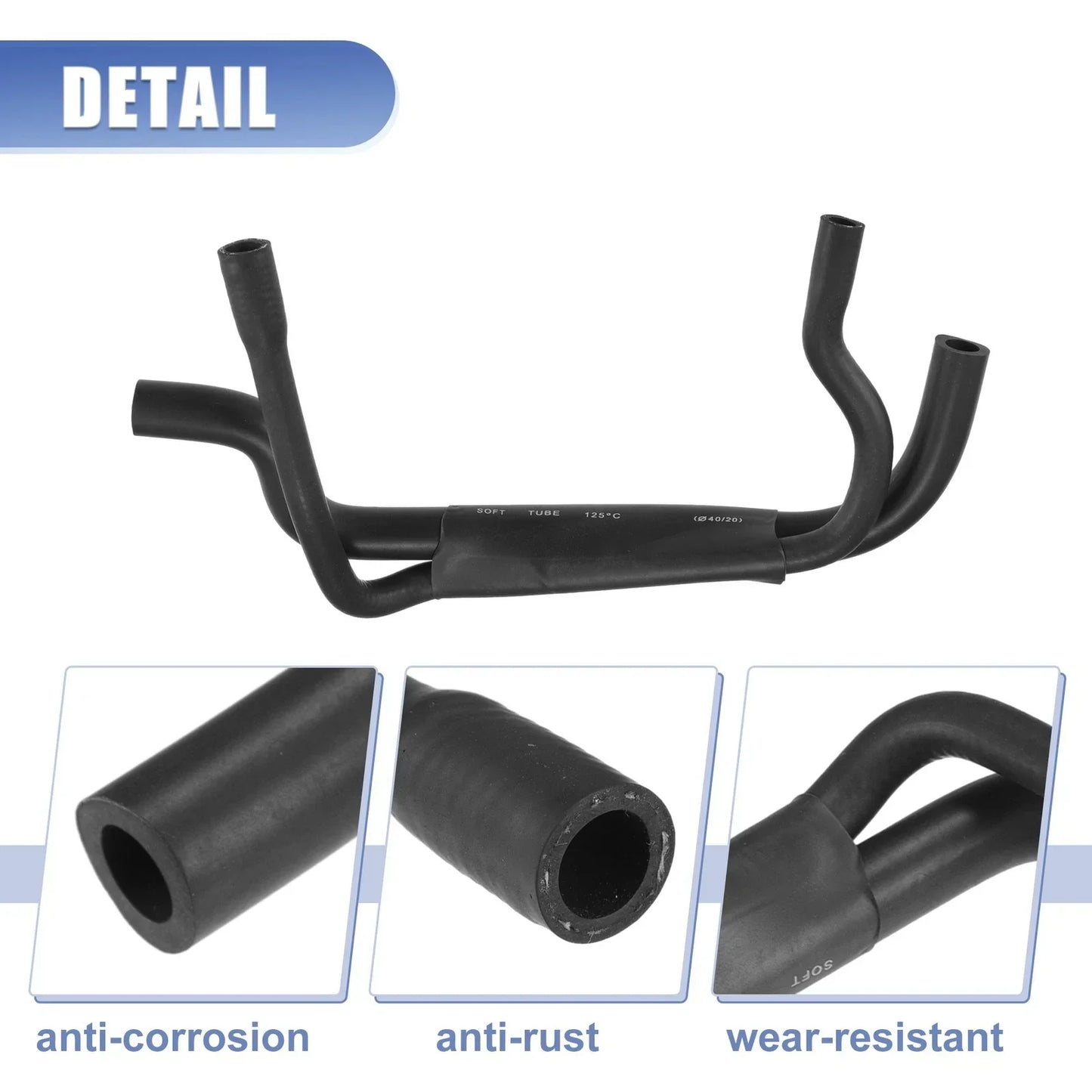 Heater Hose Radiator Expansion Tank Pipe for BMW Z3 (1996 - 1999)