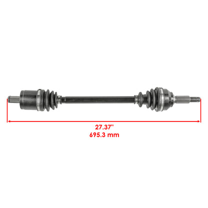 Caltric Front Left CV Axle Replacement for John Deere HPX Gator 4X2 4X4 (Diesel) (2010–2019)