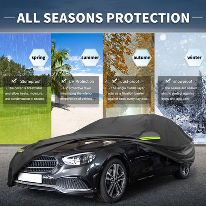 Waterproof 210D-PU Car Cover for Mercedes-Benz E-Klasse W213 Estate (2016-2023)
