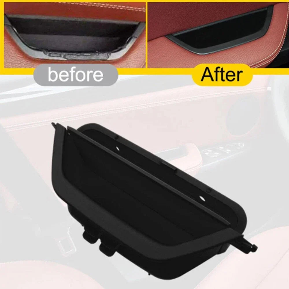 Front Driver Interior Door Handle Trim Black for BMW F25 F26 X3 X4 (2011-2017)