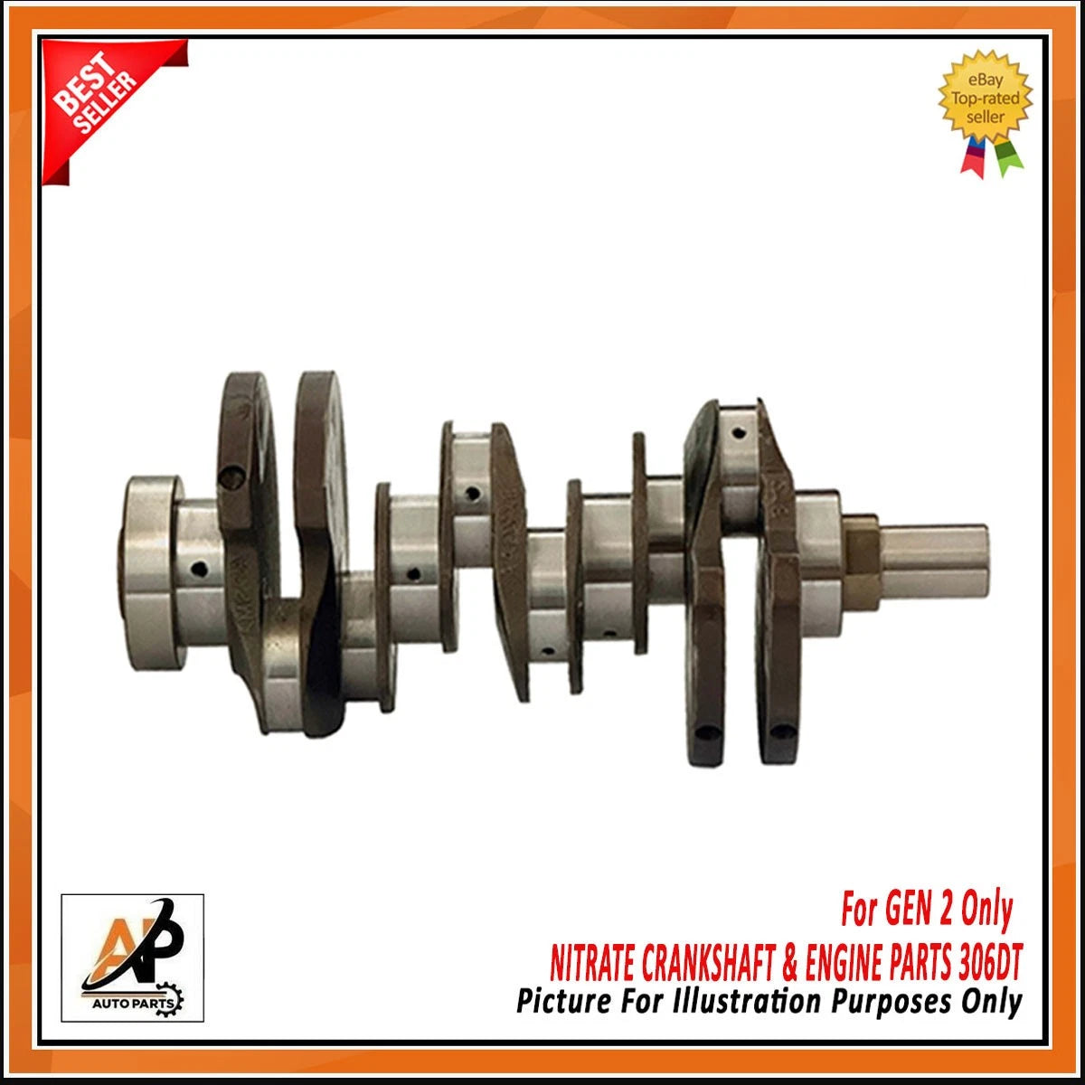 Engine Crankshaft Rebuild Parts Kit for Land Rover Range Rover 3.0 (2000–2002)