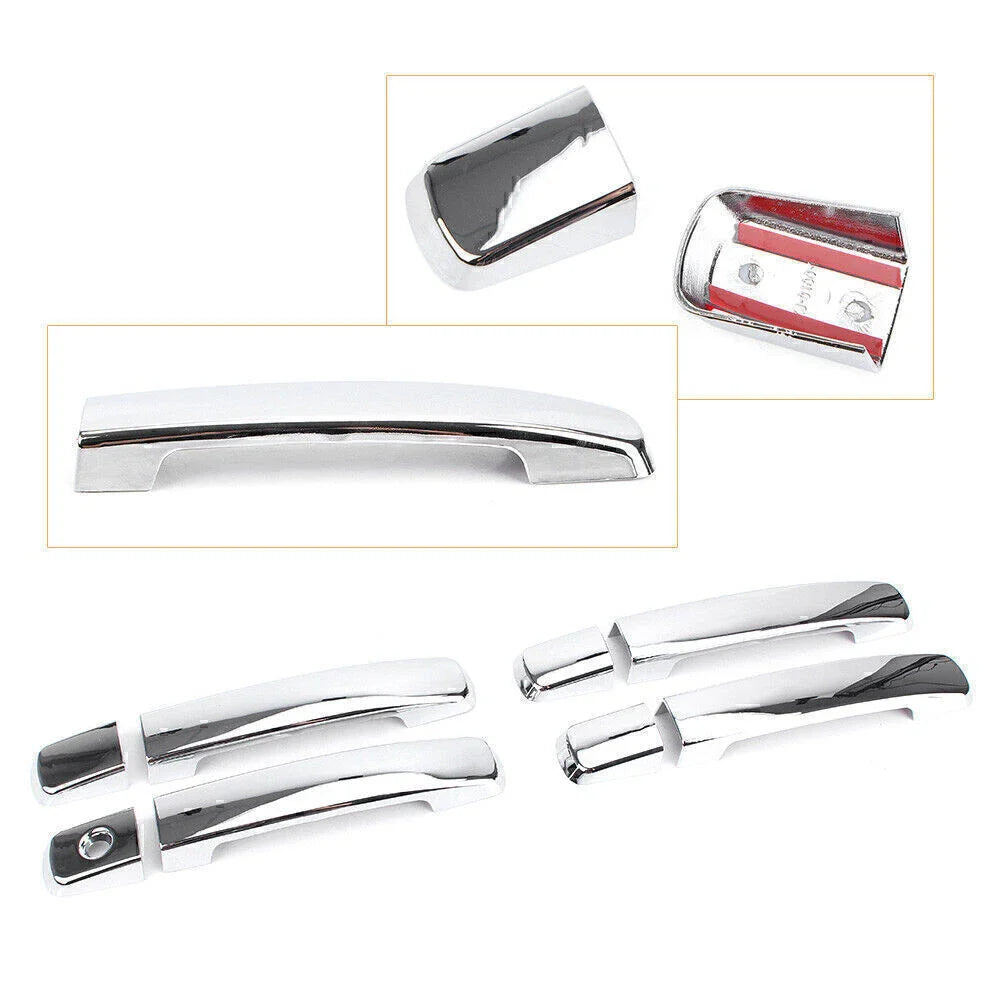 Chrome Side Door Handle Covers Trim for Nissan Sentra (2007-2011)