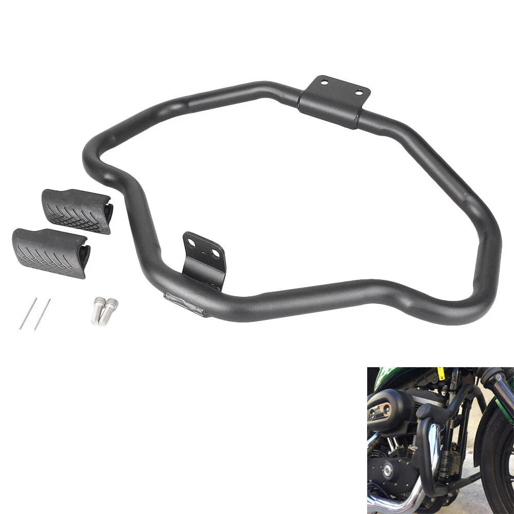 Engine Guard Crash Bar for Harley Sportster XL883 XL1200 (2004-2016) Black