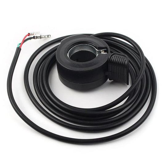 22mm 7/8" Thumb Throttle Speed Control Assembly for E-Bike Scooter