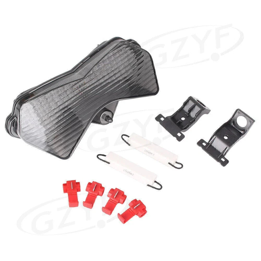 LED Taillight with Integrated Turn Signals for Kawasaki ZX6R ZX6RR Z1000 Z750S