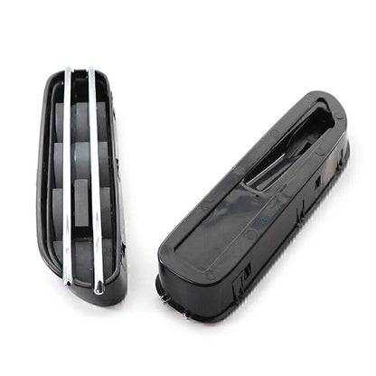 1 Pair ABS Side Fender Air Flow Vents Grille for BMW 5 Series (1996-2010)