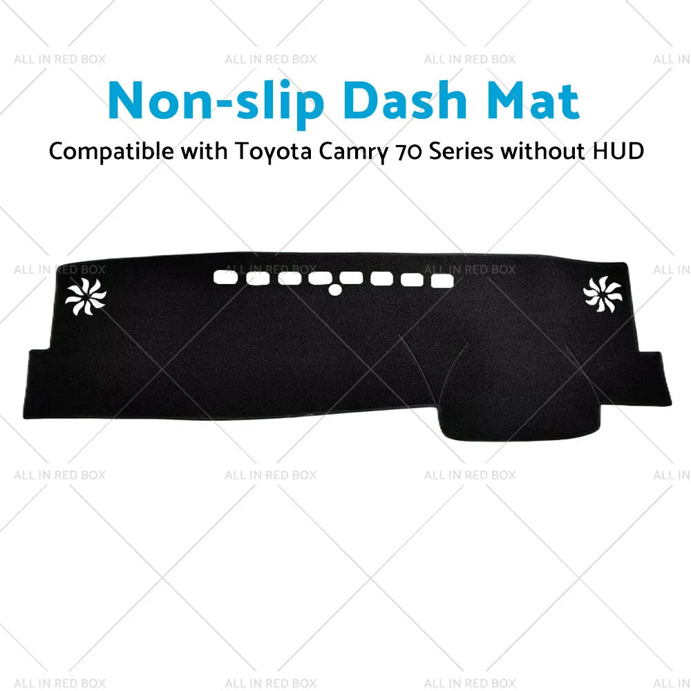 Non-Slip Dash Mat for Toyota Camry 70 Series XV70 (2018-2023)