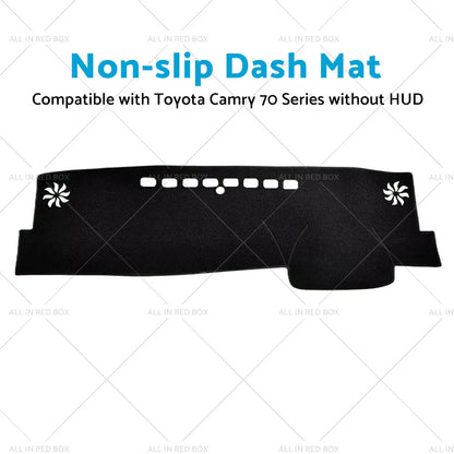 Non-Slip Dash Mat for Toyota Camry 70 Series XV70 (2018-2023)