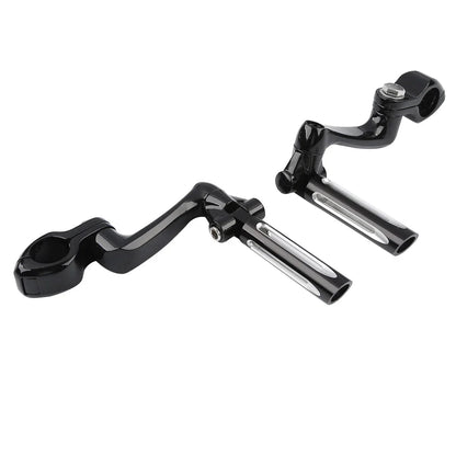 1.25" Highway Bar Male Mount Footpegs for Harley Touring Road Glide (2009-2023)
