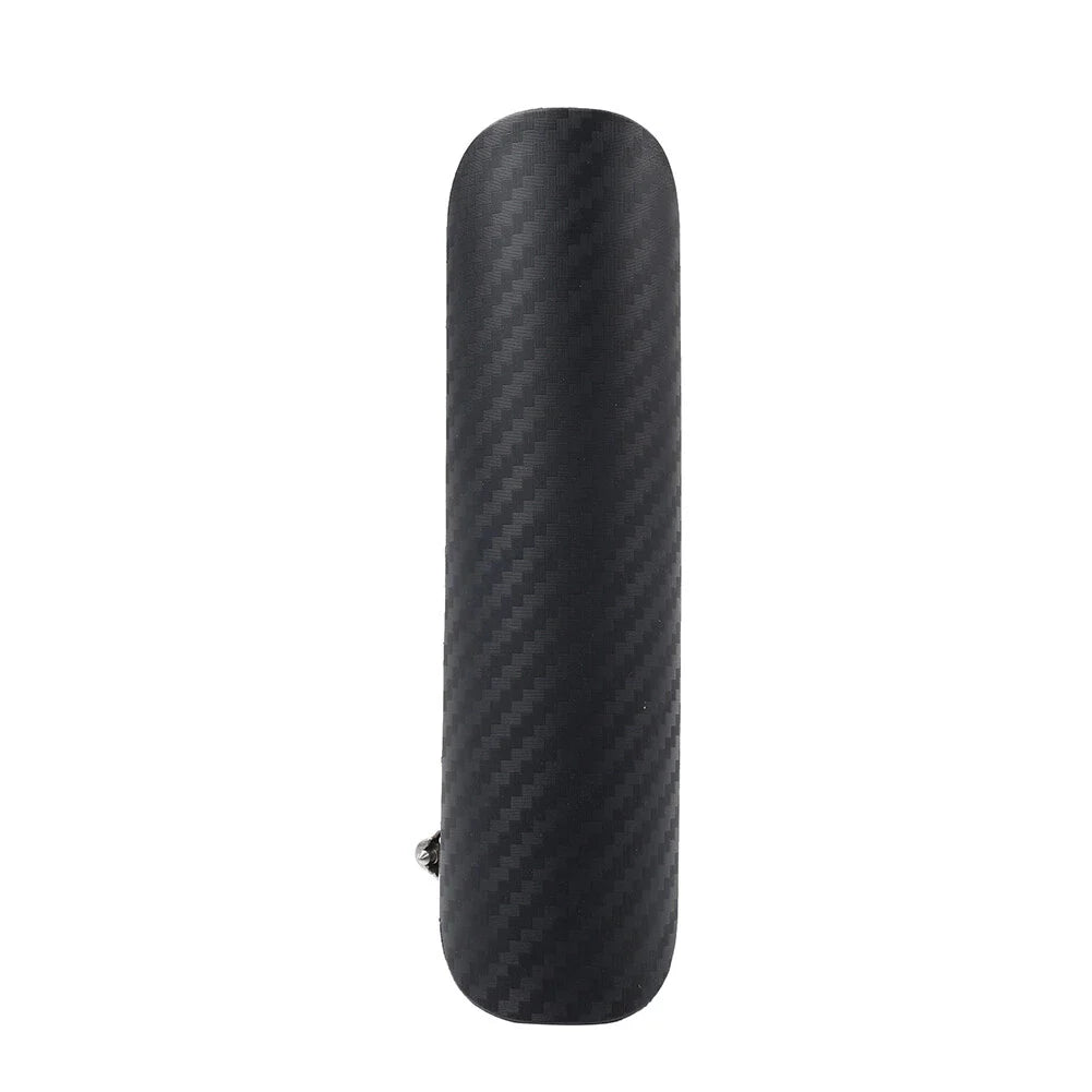Universal Exhaust Muffler Pipe Heat Shield Cover for Motor Black/Silver
