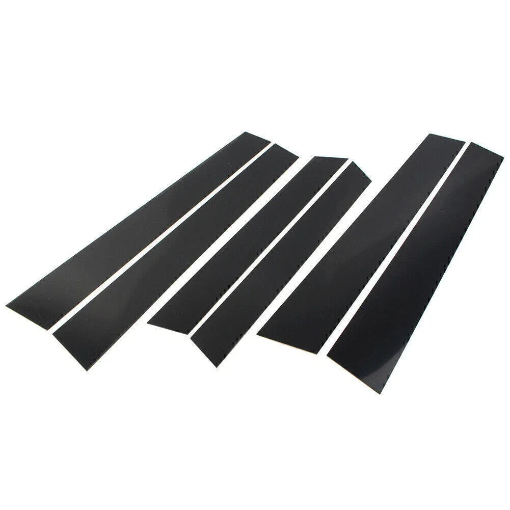 Black Door Trim Cover Kit for Honda CR-V (2007-2011) - 6pcs