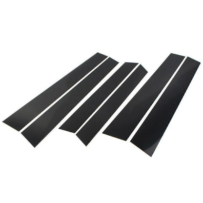 Black Door Trim Cover Kit for Honda CR-V (2007-2011) - 6pcs
