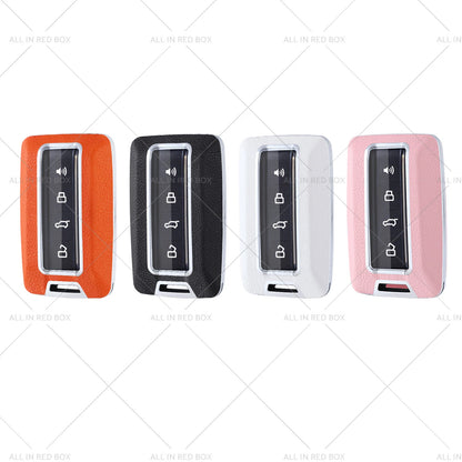 PC+Leather Key Fob Cover for Great Wall GWM Wey Tank 300 (2021-2023)