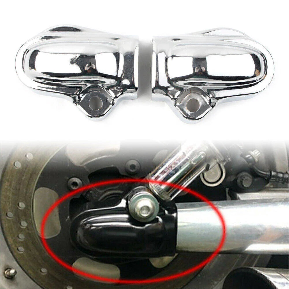 Bar & Shield Rear Axle Nut Covers for V-Rod VRSC Muscle VRSCF (2002-2017)