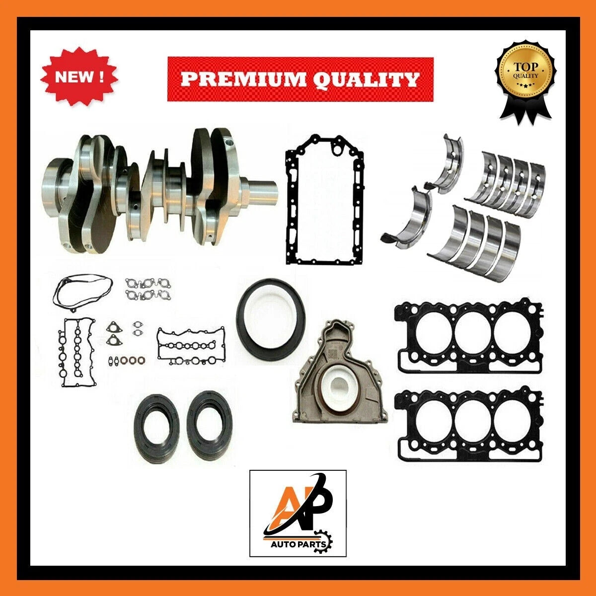 Engine Rebuild Kit with Forged Crankshaft for Jaguar Land Rover 3.0 (2009–2017)